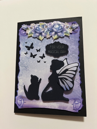 Matching insert for the design sheet - Fairyland 2 by Joyce Perkins