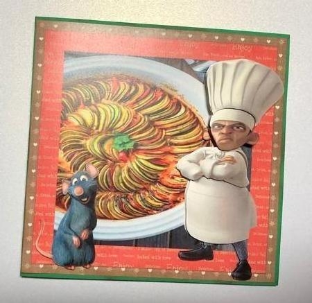 RATS I FORGOT YOUR BIRTHDAY BELATED BIRTHDAY TOPPER by Joyce Perkins
