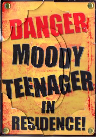 A5 Fun Novelty Moody Teenager Scallop Corners N Pyramage by Jude Lucas