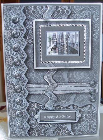 Amsterdam Grey Landscape Kit, 6 Pages, Including Decoupage Step by Step by Judith Mary Howells