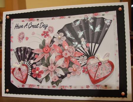 Flowers, Fans & Hearts by Judith Mary Howells
