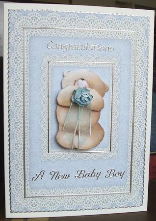Lace Frame A5 Card Bases - Swirls 5 by Judith Mary Howells