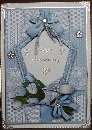 Kasey Cameo Blue Kit, 6 Pages, Including Decoupage Step by Step by Judith Mary Howells