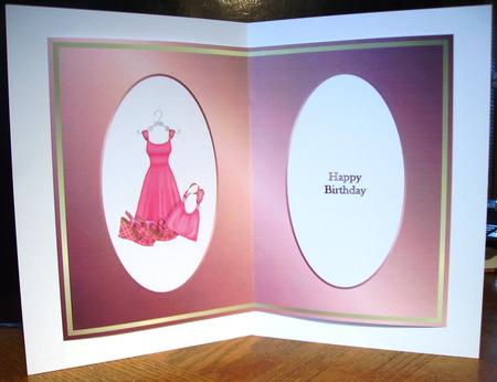 Pink Outfit Insert by Judith Mary Howells