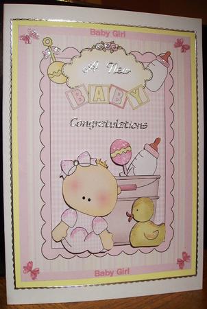New Baby Girl by Judith Mary Howells