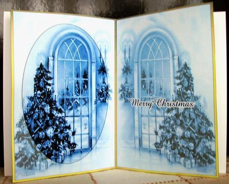 Insert for Compliments of the Season Merry Christmas Tunnell by Judith Mary Howells