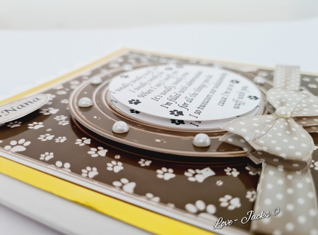 PAWSOME 2 A FUNNY VERSE CARD FROM THE DOG / CAT BIRTHDAY THANK YOU ETC by Judith smurthwaite
