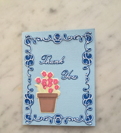 Ornate Thank You Border Kit by Judith Henry