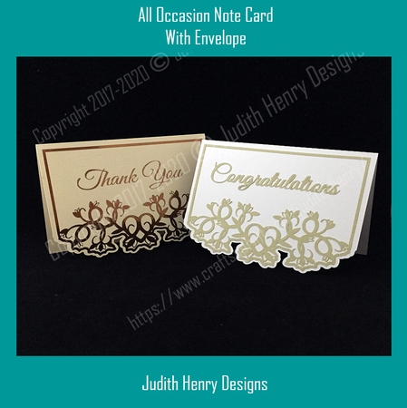 All Occasion Note Card with envelope by Judith Henry