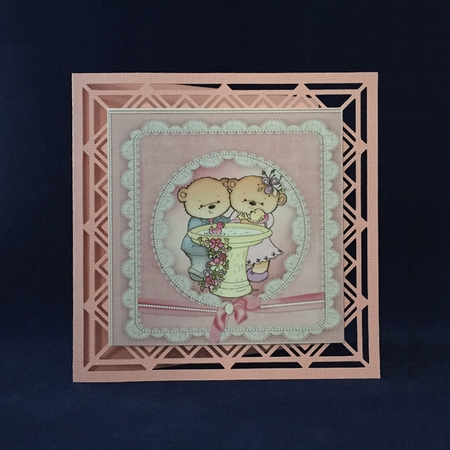 Deckle Edged Card Folder #03 by Judith Henry