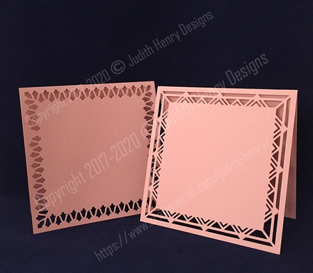 Deckle Edged Card Folder #03 by Judith Henry