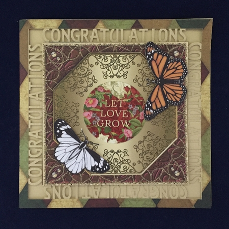 Sentiment Edge Card Folder 02 - Happy Birthday, Congratulations by Judith Henry