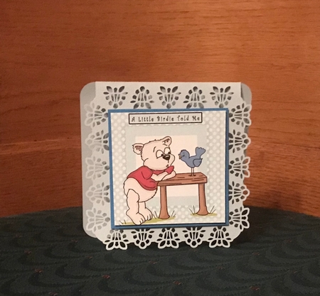Deckled Edged Card Folder #04 by Judith Henry