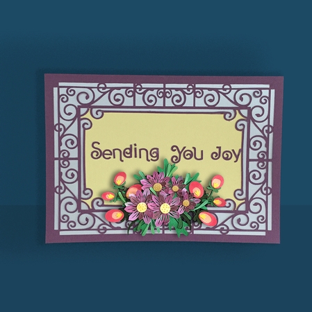 Deckled Edged Card Folder 21 by Judith Henry