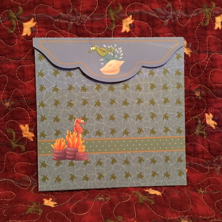 Under The Sea Tunnel Card by Judith Henry
