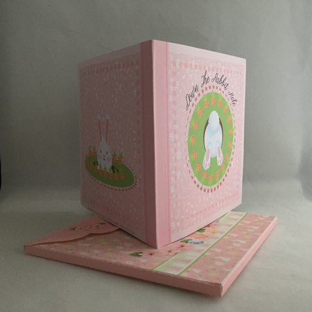 Down The Rabbit Hole Tunnel Card by Judith Henry