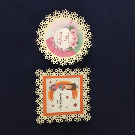 Die Cut Style Mat 01 by Judith Henry