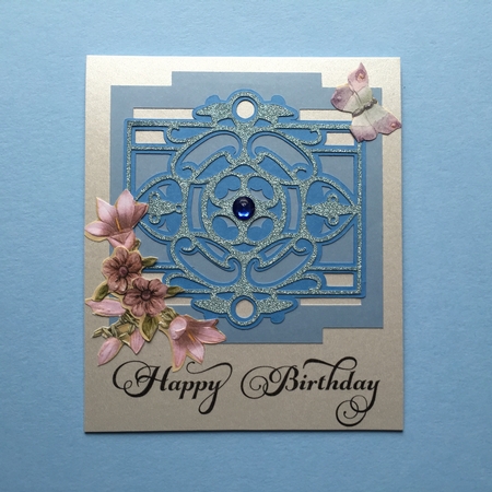 France Inspired Wrought Iron Doily Topper 7 by Judith Henry