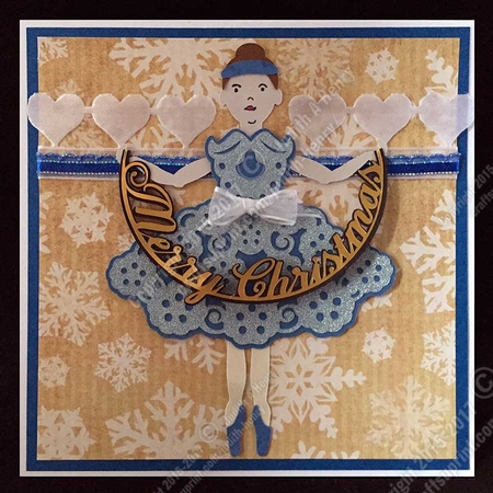 Merry Christmas Ballerina by Judith Henry