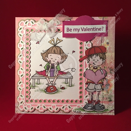 Valentine Frames #4 by Judith Henry