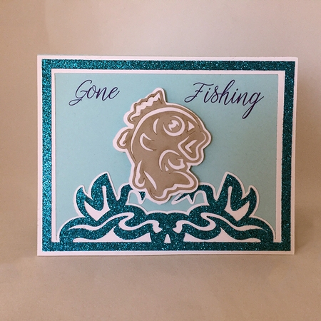 Gone Fishing - All Ocassion by Judith Henry