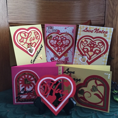 More - Heart Party Favor Toppers - Valentines by Judith Henry