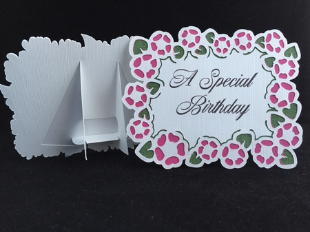 Primrose Topper/Easel Card With Sentiments by Judith Henry