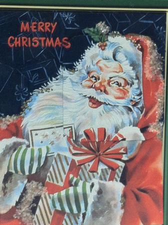 Happy Santa by judy borutski