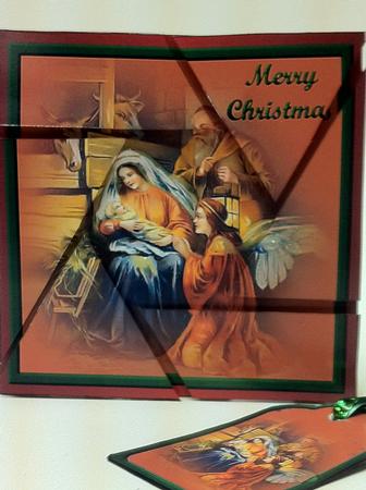 Nativity Camera Eye Stacker by judy borutski