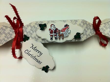 3D Santa Cracker by judy borutski