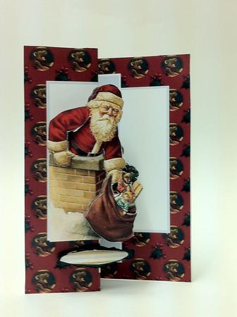 Santa is Here! by judy borutski