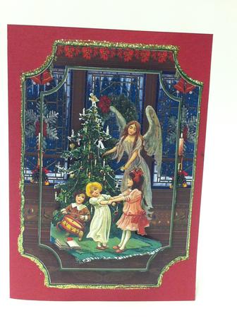 Christmas Angel by judy borutski