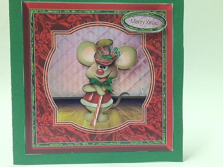 Mr Christmouse by judy borutski