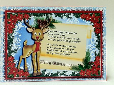 Rudolph by judy borutski