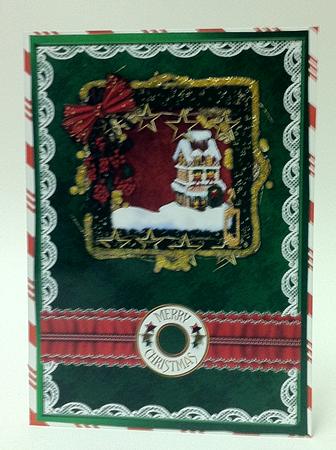 A4 Framed Winter by judy borutski