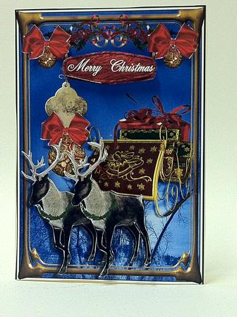 Christmas Sleigh, Scene by judy borutski