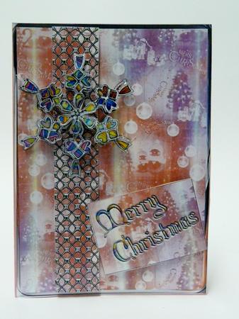 Metal Snowflake 1 by judy borutski