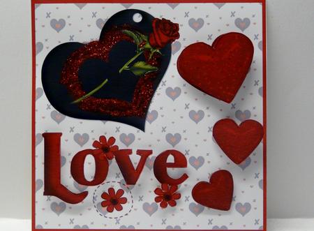 Hearts and Love by judy borutski