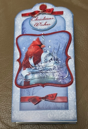 Winter Cardinal - Trifold Card Kit by Julianne Harris
