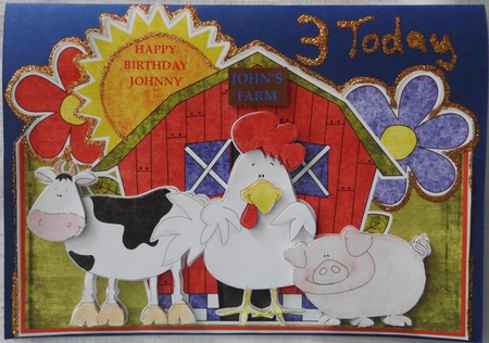 Farmyard Animals Over the Edge by Julianne Harris
