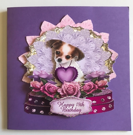 Chihuahua Birthday Love Plus Gift Card by Julianne Harris