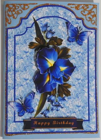 Pretty in Blue by Julianne Harris