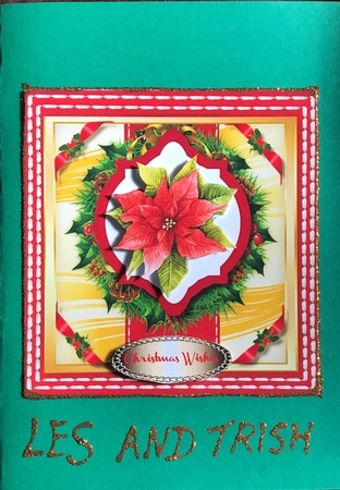 Baubles and Poinsettia by Julianne Harris