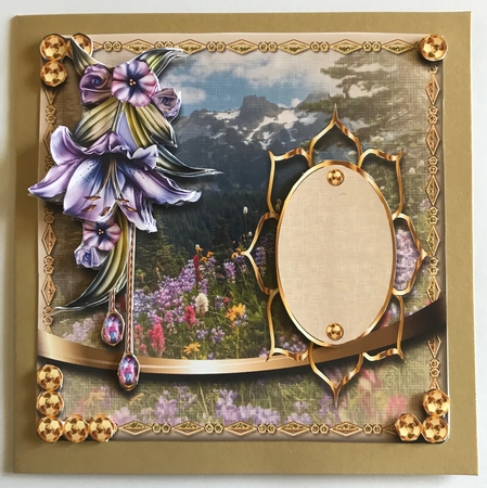 Floral Greeting 11 by Julianne Harris