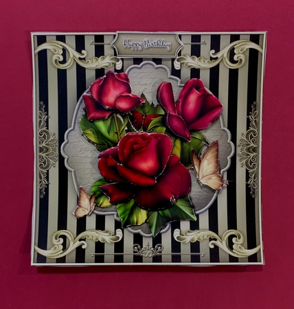 Roses 8x8 Mini Kit by Julianne Harris