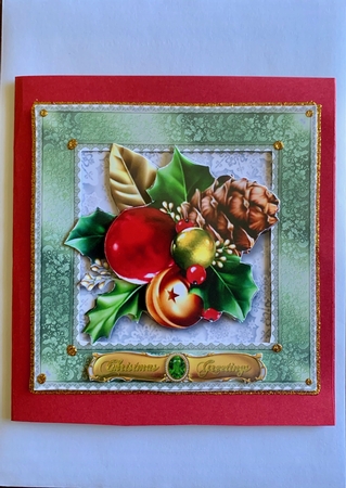 Christmas Corsage - Seasonal Pick by Julianne Harris