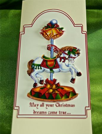 Carousel Horse Christmas Decoration by Julianne Harris