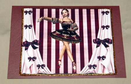 Ballerina in Red by Julianne Harris