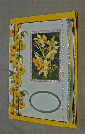 A Host of Daffodils Side Stacker by Julianne Harris