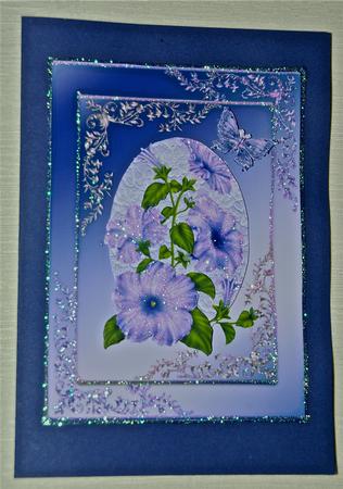 Beautiful Floral and Lace Topper Suitable for Varies by Julianne Harris